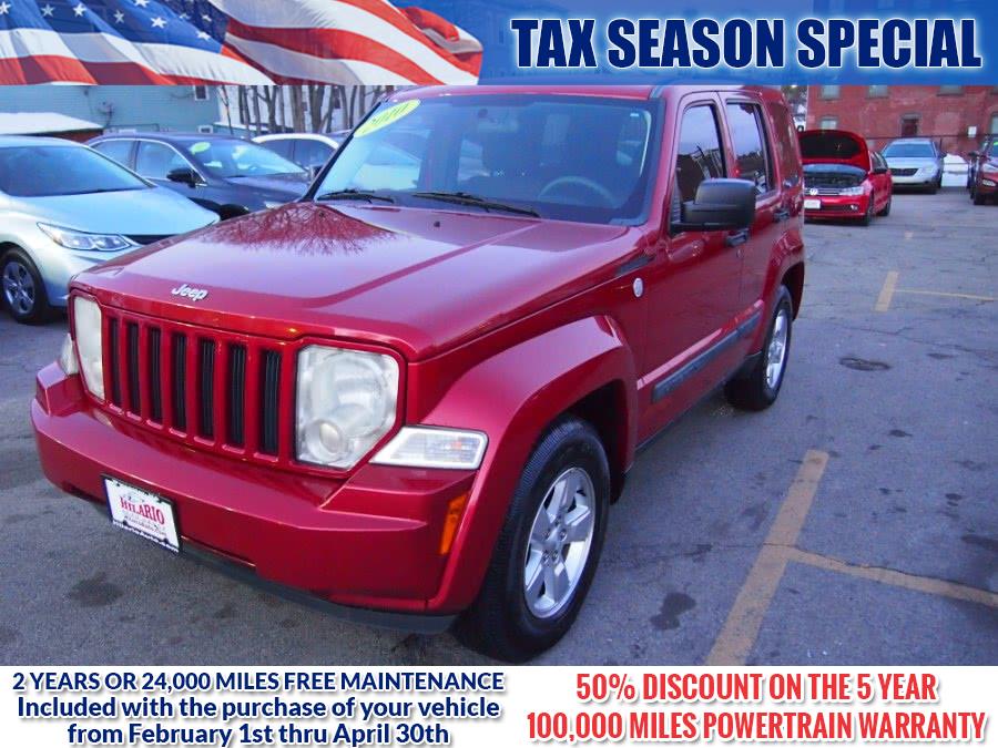 2010 Jeep Liberty 4WD 4dr Sport, available for sale in Worcester, Massachusetts | Hilario's Auto Sales Inc.. Worcester, Massachusetts