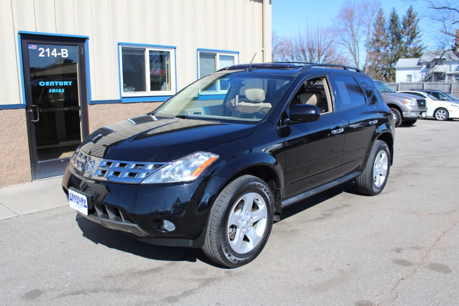 2005 Nissan Murano 4dr SL AWD V6, available for sale in East Windsor, Connecticut | Century Auto And Truck. East Windsor, Connecticut