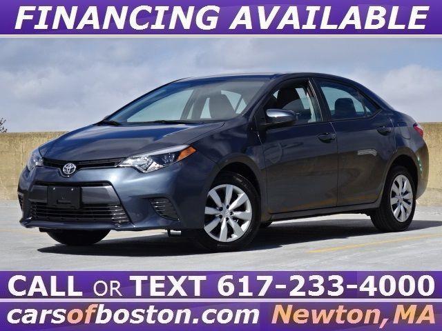 2015 Toyota Corolla LE, available for sale in Newton, Massachusetts | Motorcars of Boston. Newton, Massachusetts