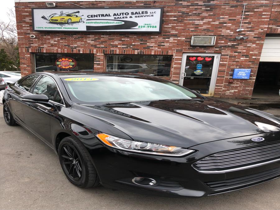2013 Ford Fusion 4dr Sdn SE FWD, available for sale in New Britain, Connecticut | Central Auto Sales & Service. New Britain, Connecticut