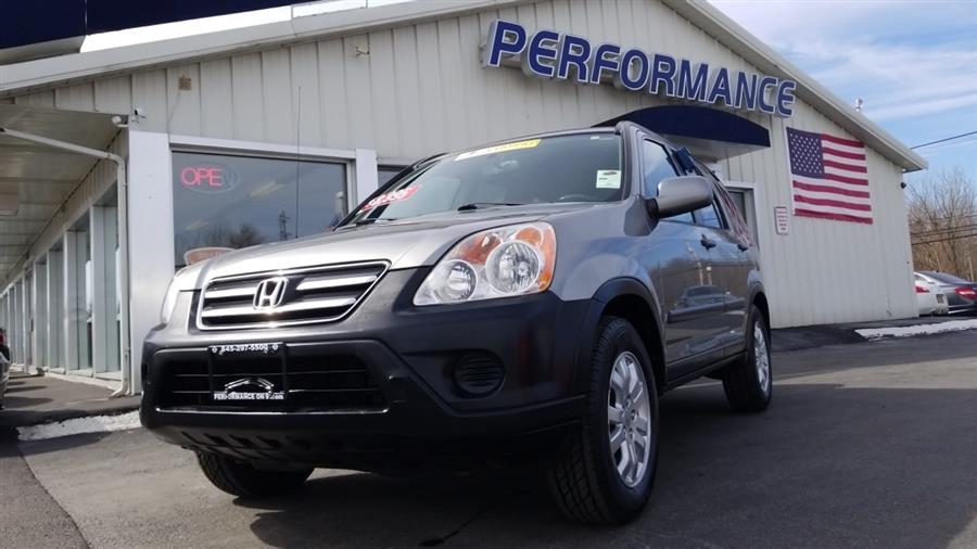 2005 Honda CR-V 4WD EX AT, available for sale in Wappingers Falls, New York | Performance Motor Cars. Wappingers Falls, New York
