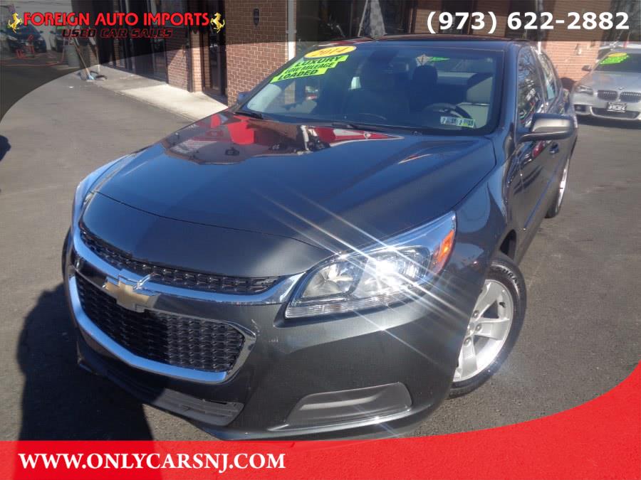 2014 Chevrolet Malibu 4dr Sdn LS w/1LS, available for sale in Irvington, New Jersey | Foreign Auto Imports. Irvington, New Jersey