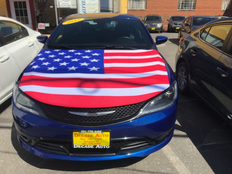 2015 Chrysler 200 4dr Sdn S FWD, available for sale in Bladensburg, Maryland | Decade Auto. Bladensburg, Maryland