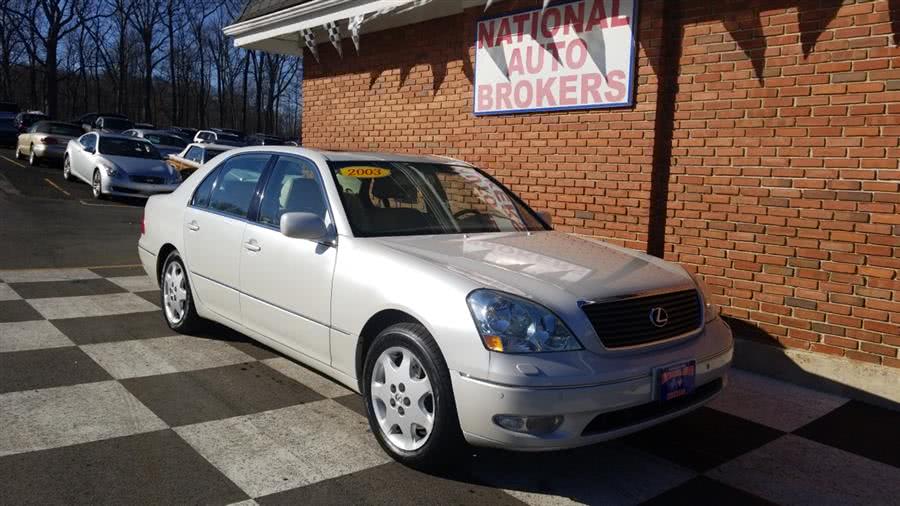 2003 Lexus LS 430 4dr Sdn, available for sale in Waterbury, Connecticut | National Auto Brokers, Inc.. Waterbury, Connecticut