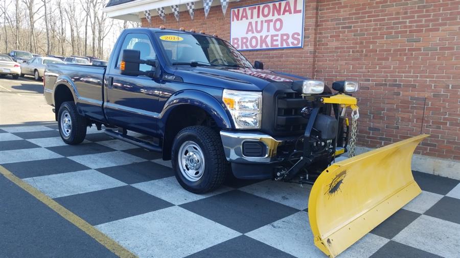 2014 Ford Super Duty F-350 4WD Reg Cab 8'FISHER PLOW, available for sale in Waterbury, Connecticut | National Auto Brokers, Inc.. Waterbury, Connecticut