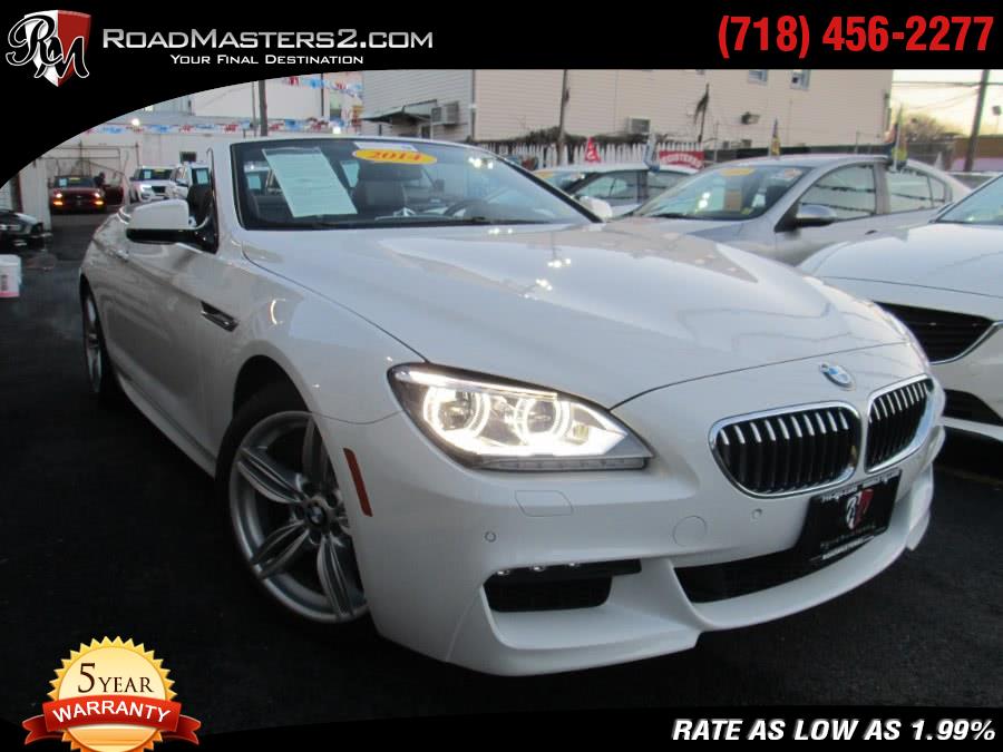 2014 BMW 6 Series 2dr Conv 640i xDrive AWD M Sport HUD Navi, available for sale in Middle Village, New York | Road Masters II INC. Middle Village, New York