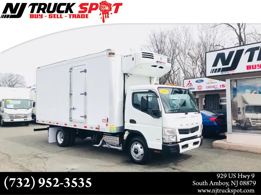 2015 Mitsubishi Fuso FE180 16 Feet SELF CONTAINED Refrigerated Box, available for sale in South Amboy, New Jersey | NJ Truck Spot. South Amboy, New Jersey