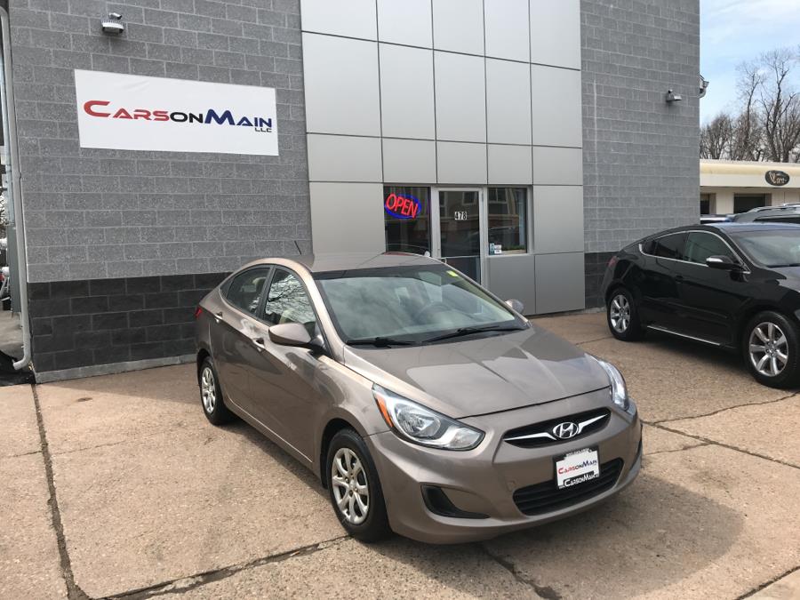 2012 Hyundai Accent 4dr Sdn Auto GLS, available for sale in Manchester, Connecticut | Carsonmain LLC. Manchester, Connecticut