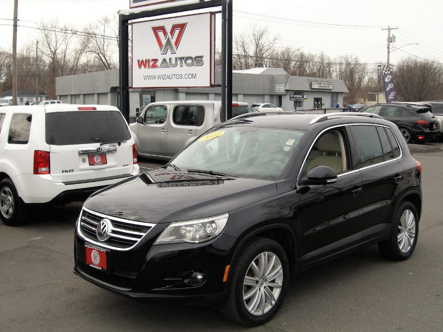 2011 Volkswagen Tiguan 4WD 4dr SEL 4Motion w/Premium Navi & Dynaudio, available for sale in Stratford, Connecticut | Wiz Leasing Inc. Stratford, Connecticut