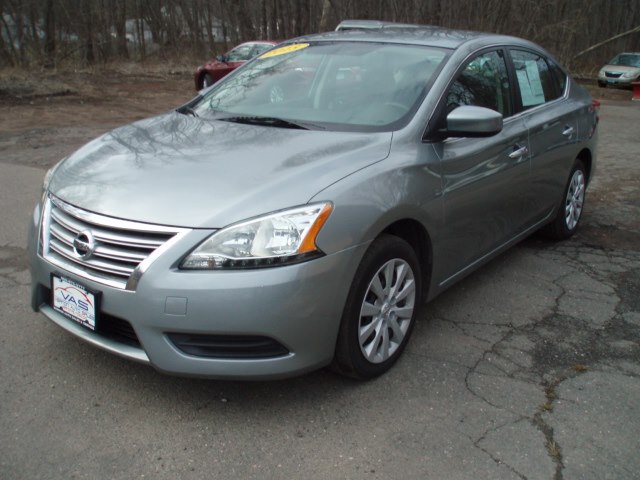 2013 Nissan Sentra 4dr Sdn I4 CVT SV, available for sale in Manchester, Connecticut | Vernon Auto Sale & Service. Manchester, Connecticut