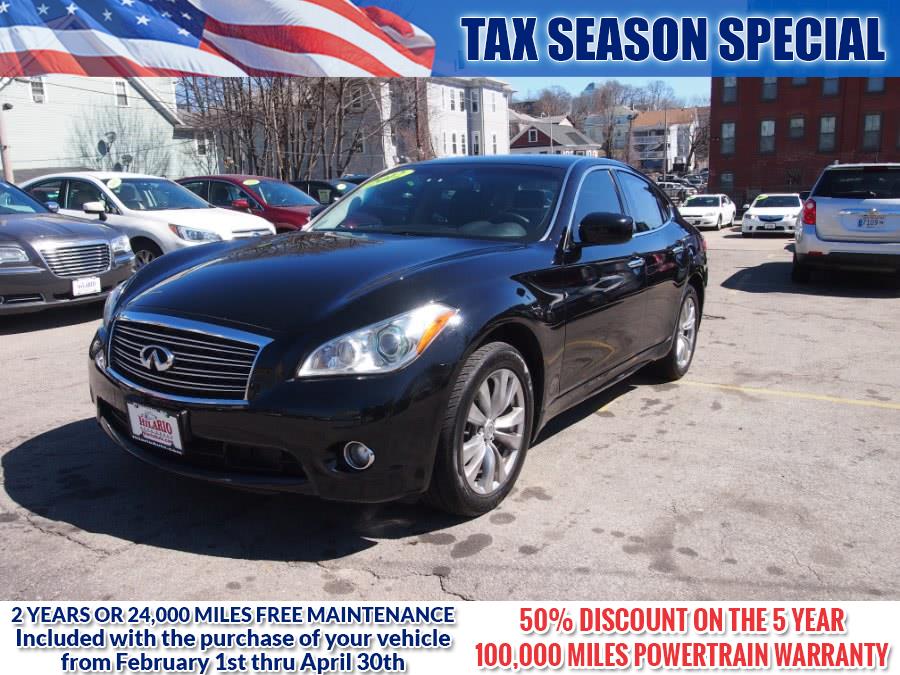 2012 INFINITI M37 4dr Sdn AWD, available for sale in Worcester, Massachusetts | Hilario's Auto Sales Inc.. Worcester, Massachusetts
