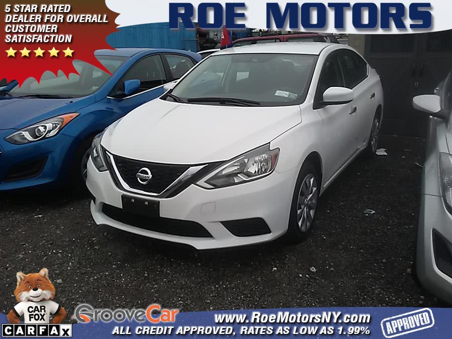 2016 Nissan Sentra 4dr Sdn I4 CVT S, available for sale in Shirley, New York | Roe Motors Ltd. Shirley, New York