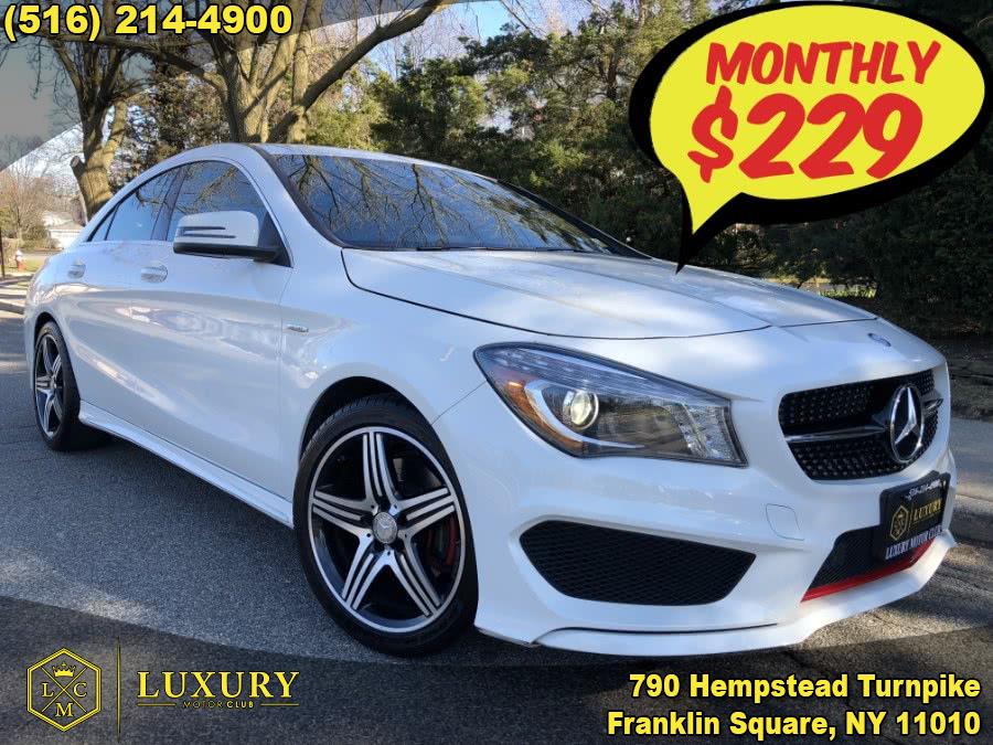 2015 Mercedes-Benz CLA-Class 4dr Sdn CLA 250, available for sale in Franklin Square, New York | Luxury Motor Club. Franklin Square, New York