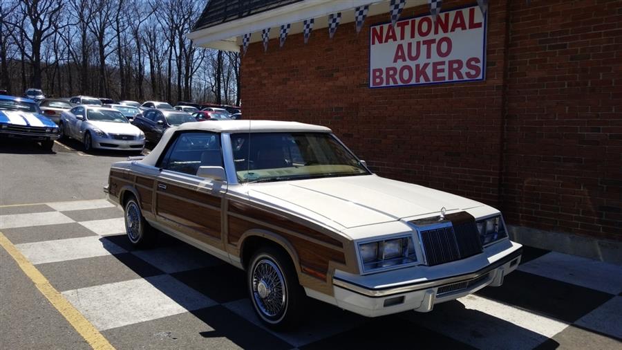 1985 CHRYSLER LEBARON CONVERTIBLE, available for sale in Waterbury, Connecticut | National Auto Brokers, Inc.. Waterbury, Connecticut