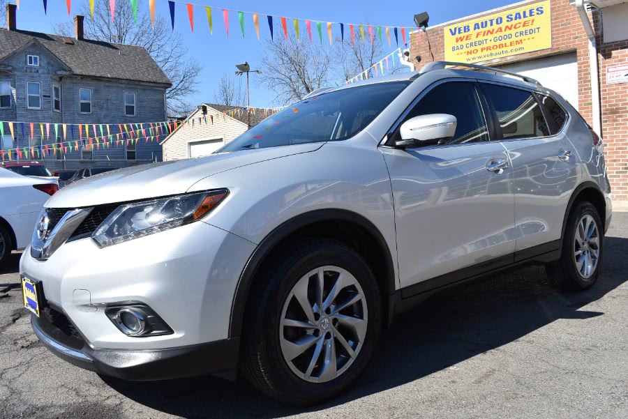 2015 Nissan Rogue AWD 4dr SL, available for sale in Hartford, Connecticut | VEB Auto Sales. Hartford, Connecticut