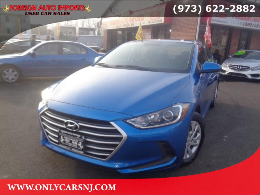 2017 Hyundai Elantra SE 2.0L Auto (Alabama) *Ltd Avail*, available for sale in Irvington, New Jersey | Foreign Auto Imports. Irvington, New Jersey