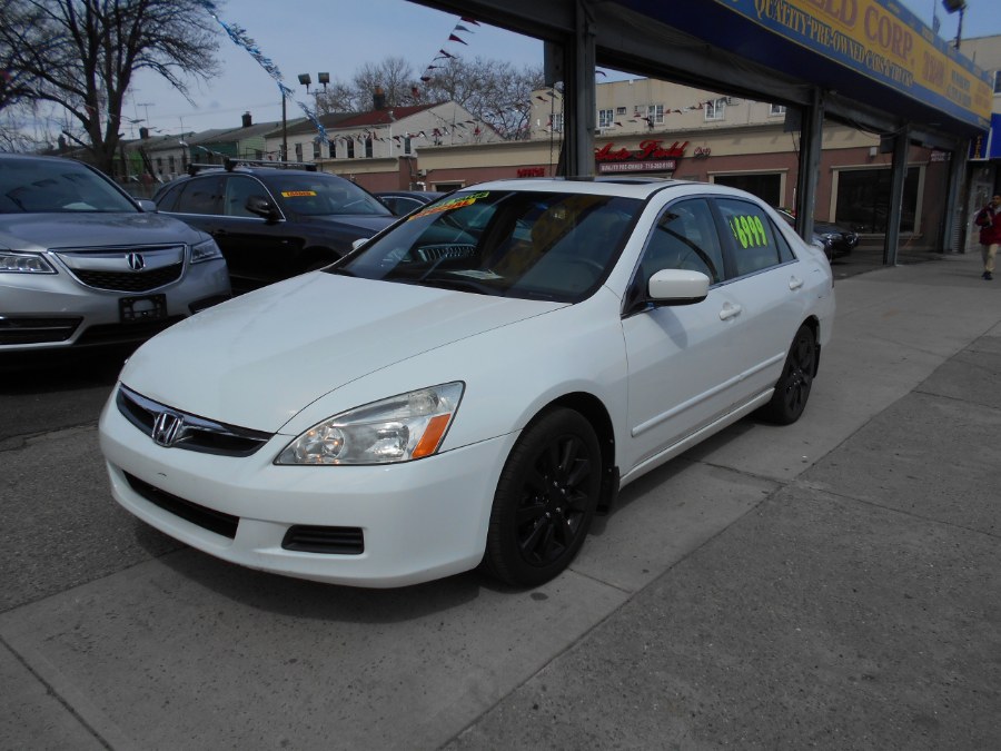 2007 Honda Accord Sdn 4dr V6 AT EX-L, available for sale in Jamaica, New York | Auto Field Corp. Jamaica, New York