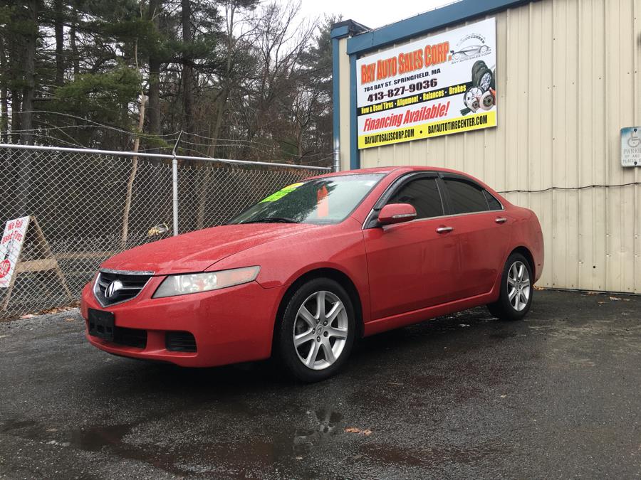 2004 Acura TSX 4dr Sport Sdn Auto, available for sale in Springfield, Massachusetts | Bay Auto Sales Corp. Springfield, Massachusetts
