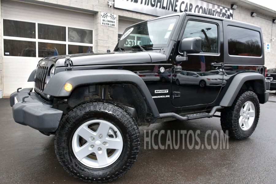 2015 Jeep Wrangler 4WD 2dr Sport, available for sale in Waterbury, Connecticut | Highline Car Connection. Waterbury, Connecticut