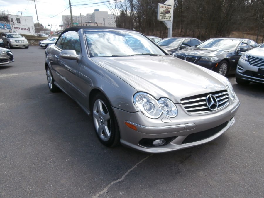 2005 Mercedes-Benz CLK-Class 2dr Cabriolet 5.0L, available for sale in Waterbury, Connecticut | Jim Juliani Motors. Waterbury, Connecticut