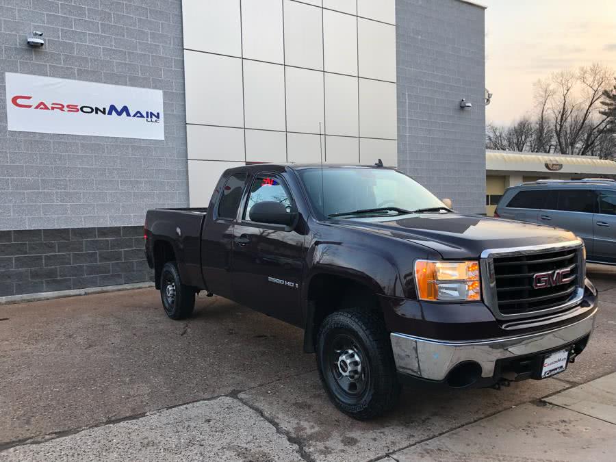 2008 GMC Sierra 2500HD 4WD Ext Cab 143.5" SLE1, available for sale in Manchester, Connecticut | Carsonmain LLC. Manchester, Connecticut