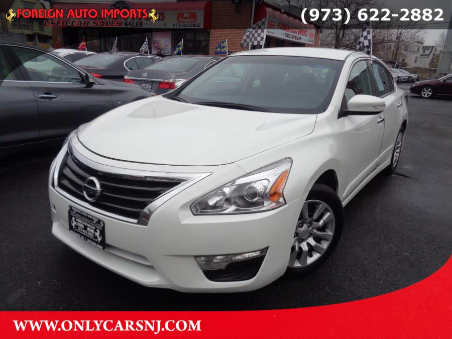2015 Nissan Altima 4dr Sdn I4 2.5 S, available for sale in Irvington, New Jersey | Foreign Auto Imports. Irvington, New Jersey