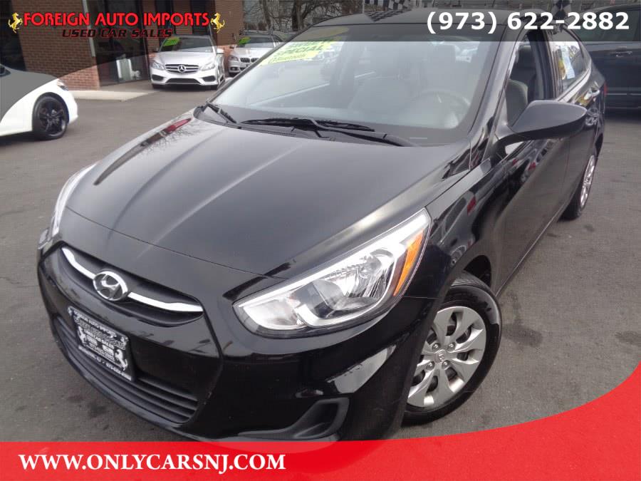 2016 Hyundai Accent 4dr Sdn Auto SE, available for sale in Irvington, New Jersey | Foreign Auto Imports. Irvington, New Jersey
