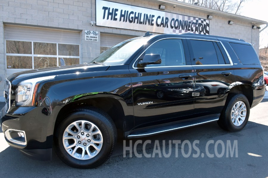 2017 GMC Yukon 4WD SLT, available for sale in Waterbury, Connecticut | Highline Car Connection. Waterbury, Connecticut