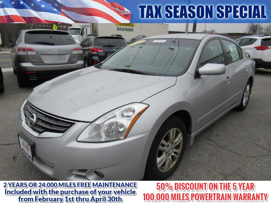2012 Nissan Altima 4dr Sdn I4 CVT 2.5 S, available for sale in Worcester, Massachusetts | Hilario's Auto Sales Inc.. Worcester, Massachusetts