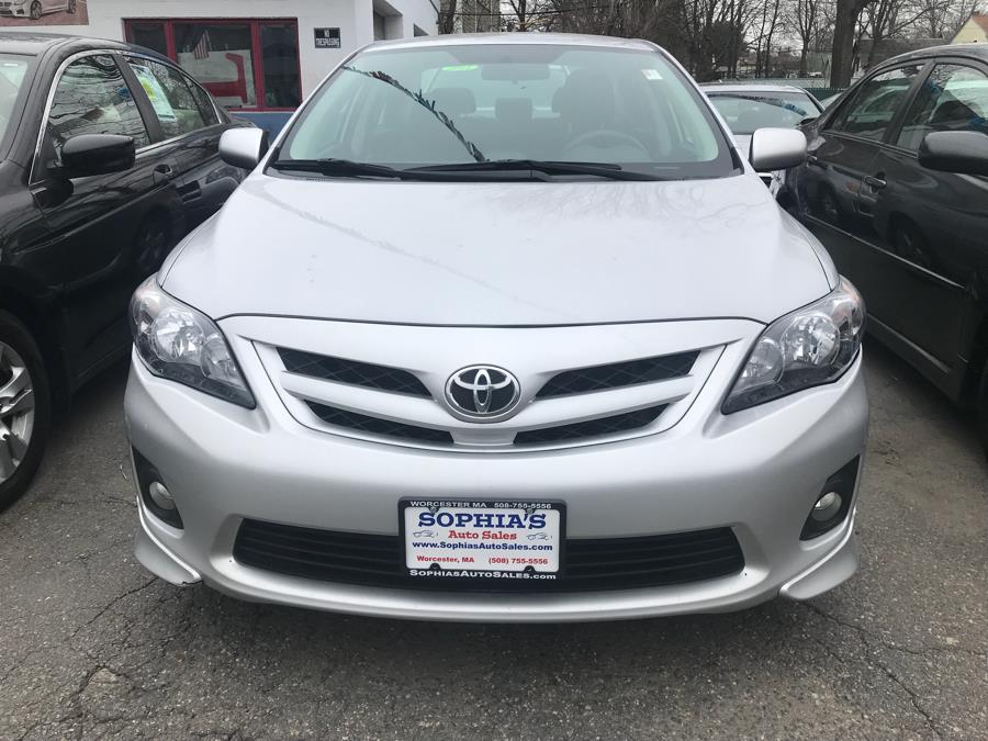 2012 Toyota Corolla 4dr Sdn Auto S (Natl), available for sale in Worcester, Massachusetts | Sophia's Auto Sales Inc. Worcester, Massachusetts