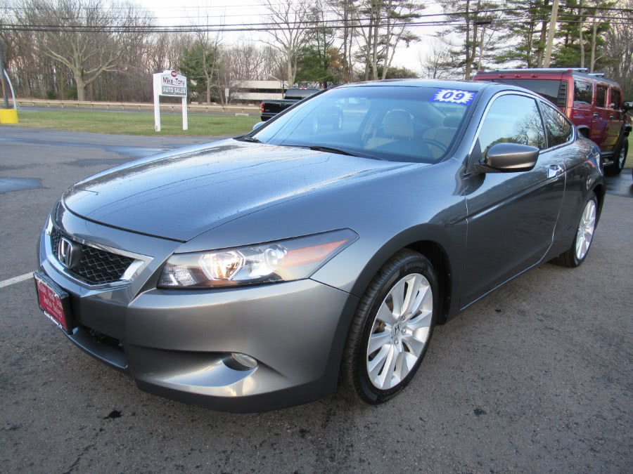2009 Honda Accord Cpe 2dr V6 Auto EX-L PZEV, available for sale in South Windsor, Connecticut | Mike And Tony Auto Sales, Inc. South Windsor, Connecticut