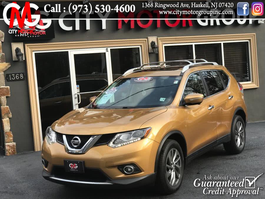 2014 Nissan Rogue AWD SL, available for sale in Haskell, New Jersey | City Motor Group Inc.. Haskell, New Jersey