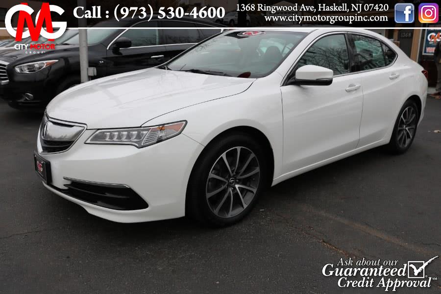 2015 Acura TLX 4dr Sdn FWD V6, available for sale in Haskell, New Jersey | City Motor Group Inc.. Haskell, New Jersey