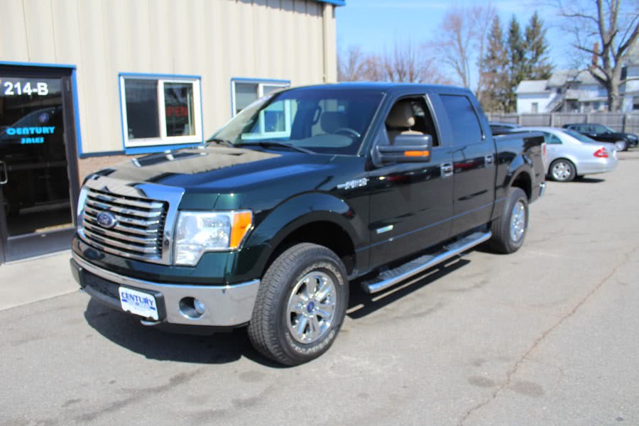 2012 Ford F-150 4WD SuperCrew 145" XLT, available for sale in East Windsor, Connecticut | Century Auto And Truck. East Windsor, Connecticut