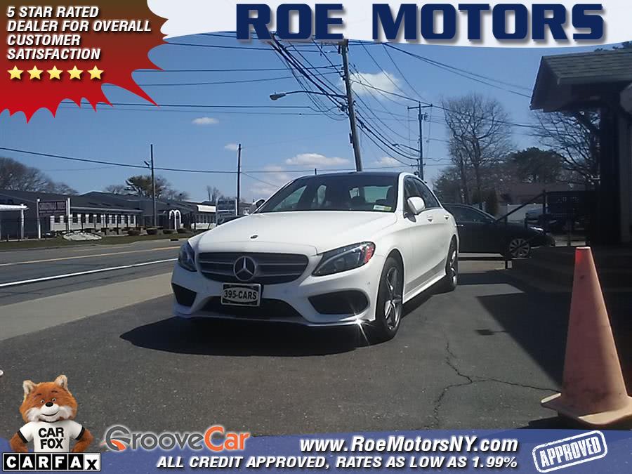 2015 Mercedes-Benz C-Class 4dr Sdn C300 Sport 4MATIC, available for sale in Shirley, New York | Roe Motors Ltd. Shirley, New York
