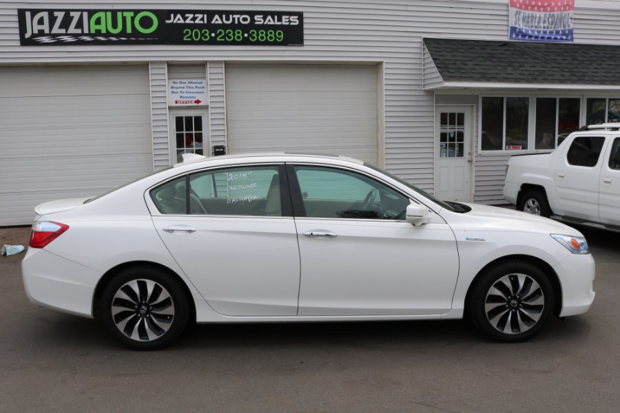 2015 Honda Accord Hybrid 4dr Sdn Touring, available for sale in Meriden, Connecticut | Jazzi Auto Sales LLC. Meriden, Connecticut