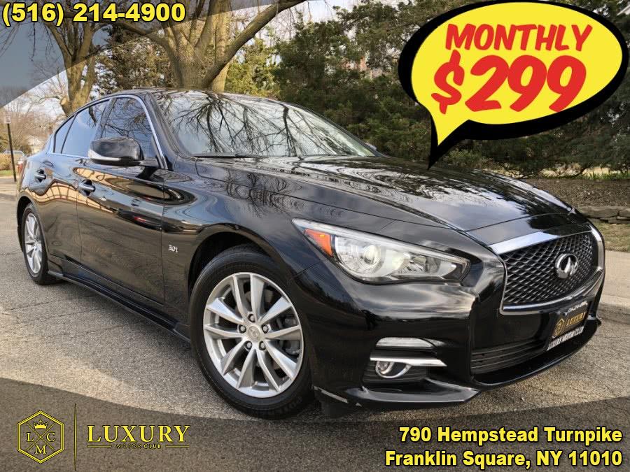 2016 INFINITI Q50 4dr Sdn 3.0t Premium AWD, available for sale in Franklin Square, New York | Luxury Motor Club. Franklin Square, New York
