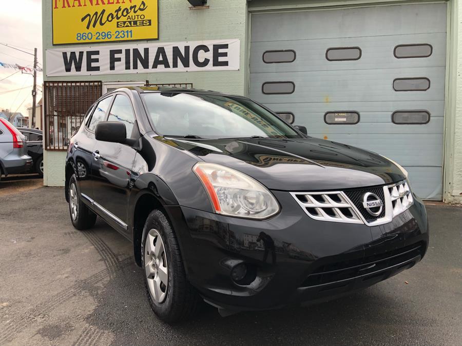 2012 Nissan Rogue FWD 4dr S, available for sale in Hartford, Connecticut | Franklin Motors Auto Sales LLC. Hartford, Connecticut