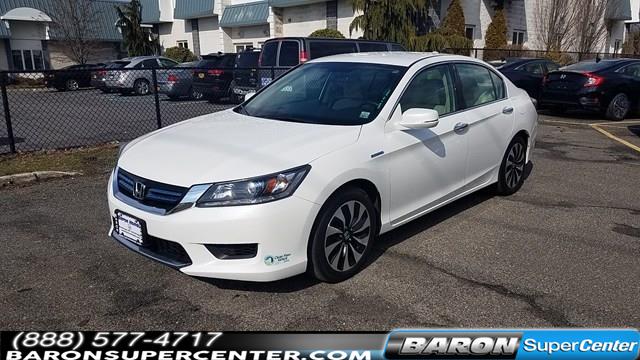 2015 Honda Accord Hybrid IVORY BIO FABRIC ST TRIM, available for sale in Patchogue, New York | Baron Supercenter. Patchogue, New York