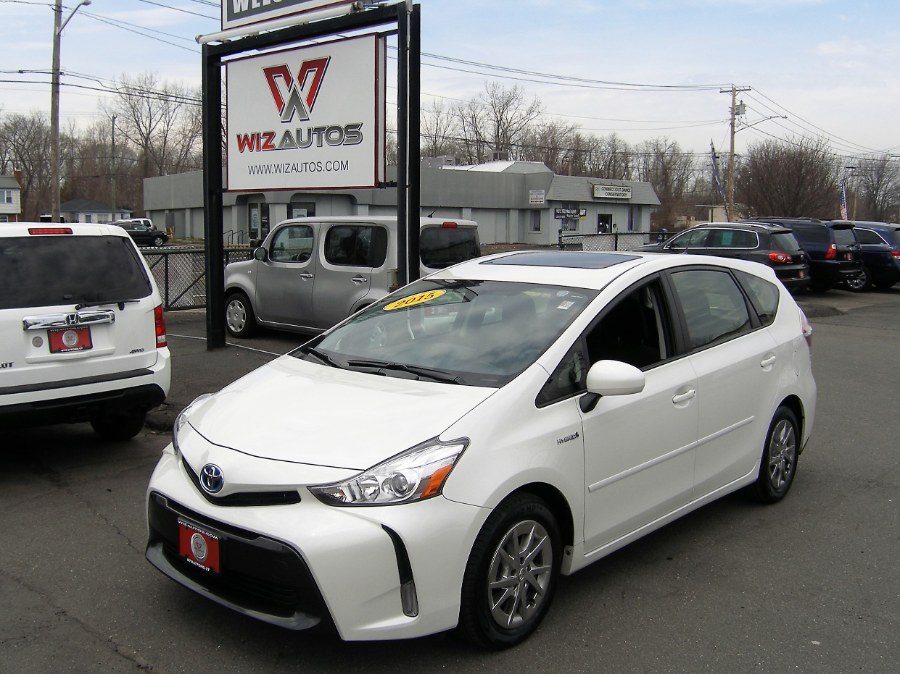 2015 Toyota Prius v 5dr Wgn Five (Natl), available for sale in Stratford, Connecticut | Wiz Leasing Inc. Stratford, Connecticut
