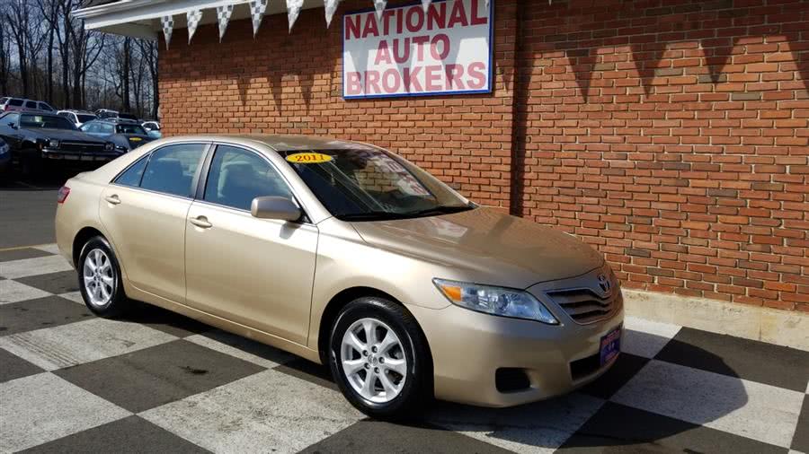 2011 Toyota Camry 4dr Sdn Auto LE, available for sale in Waterbury, Connecticut | National Auto Brokers, Inc.. Waterbury, Connecticut