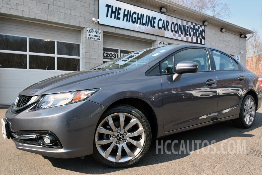 2014 Honda Civic EX-L, available for sale in Waterbury, Connecticut | Highline Car Connection. Waterbury, Connecticut