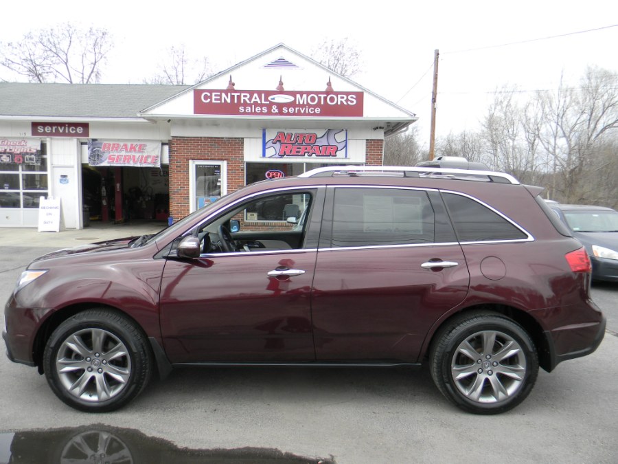 2011 Acura MDX AWD 4dr Advance Pkg, available for sale in Southborough, Massachusetts | M&M Vehicles Inc dba Central Motors. Southborough, Massachusetts