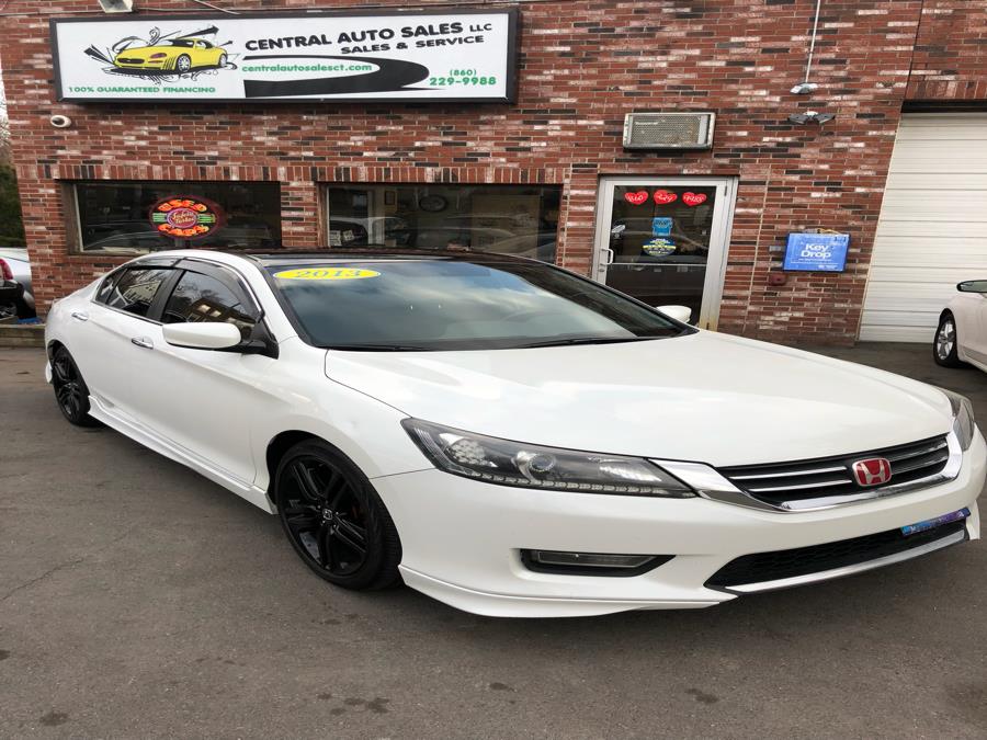 2013 Honda Accord Sdn i4 Sport, available for sale in New Britain, Connecticut | Central Auto Sales & Service. New Britain, Connecticut