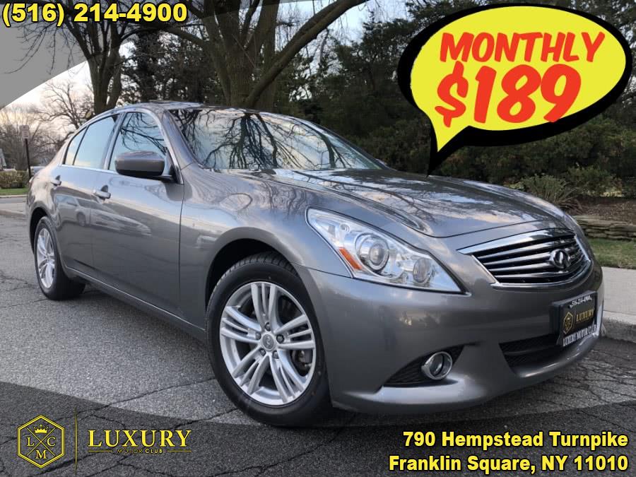 2015 Infiniti Q40 4dr Sdn AWD, available for sale in Franklin Square, New York | Luxury Motor Club. Franklin Square, New York
