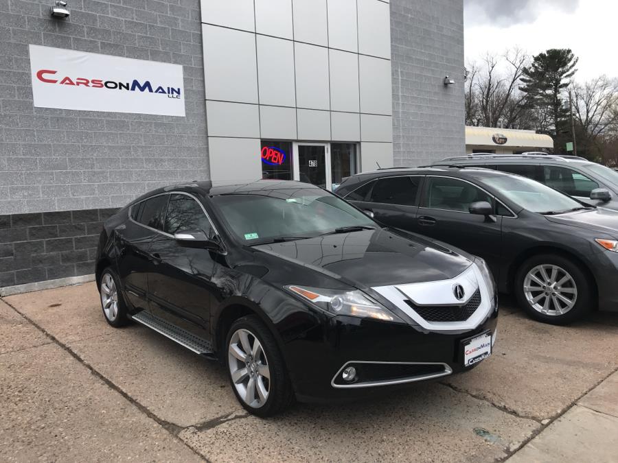 2010 Acura ZDX AWD 4dr Advance Pkg, available for sale in Manchester, Connecticut | Carsonmain LLC. Manchester, Connecticut