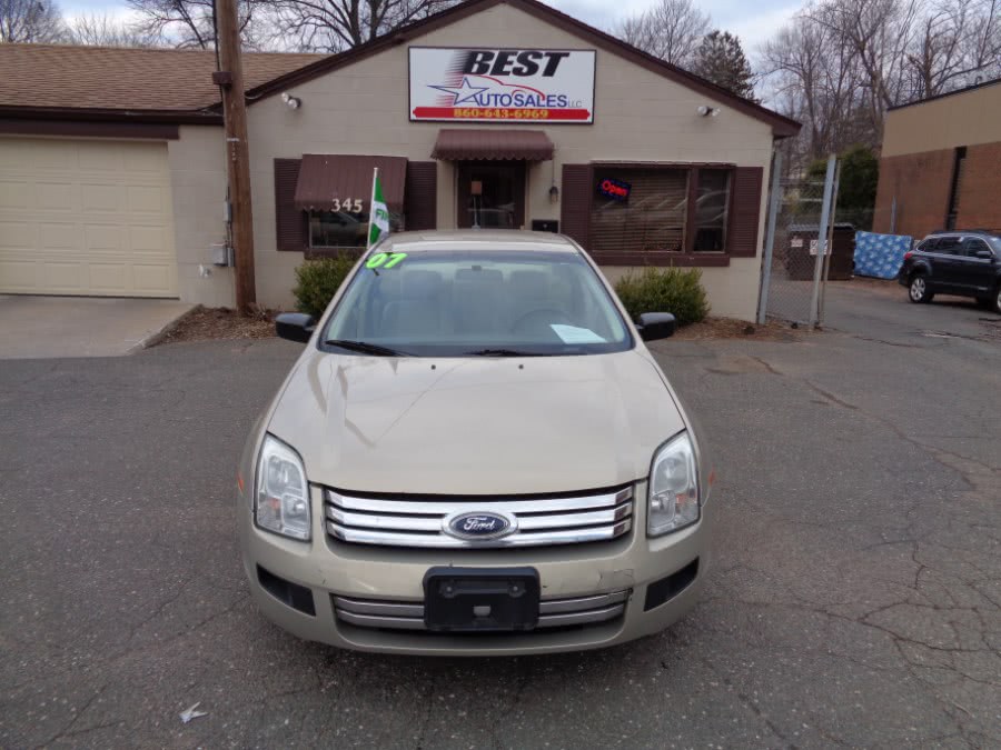 2007 Ford Fusion 4dr Sdn I4 S FWD, available for sale in Manchester, Connecticut | Best Auto Sales LLC. Manchester, Connecticut