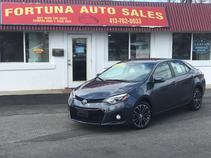 2015 Toyota Corolla 4dr at fwd, available for sale in Springfield, Massachusetts | Fortuna Auto Sales Inc.. Springfield, Massachusetts