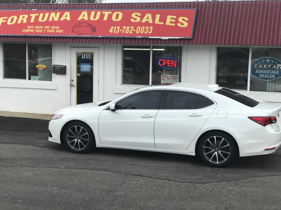 2015 Acura TLX 4dr Sdn FWD V6, available for sale in Springfield, Massachusetts | Fortuna Auto Sales Inc.. Springfield, Massachusetts