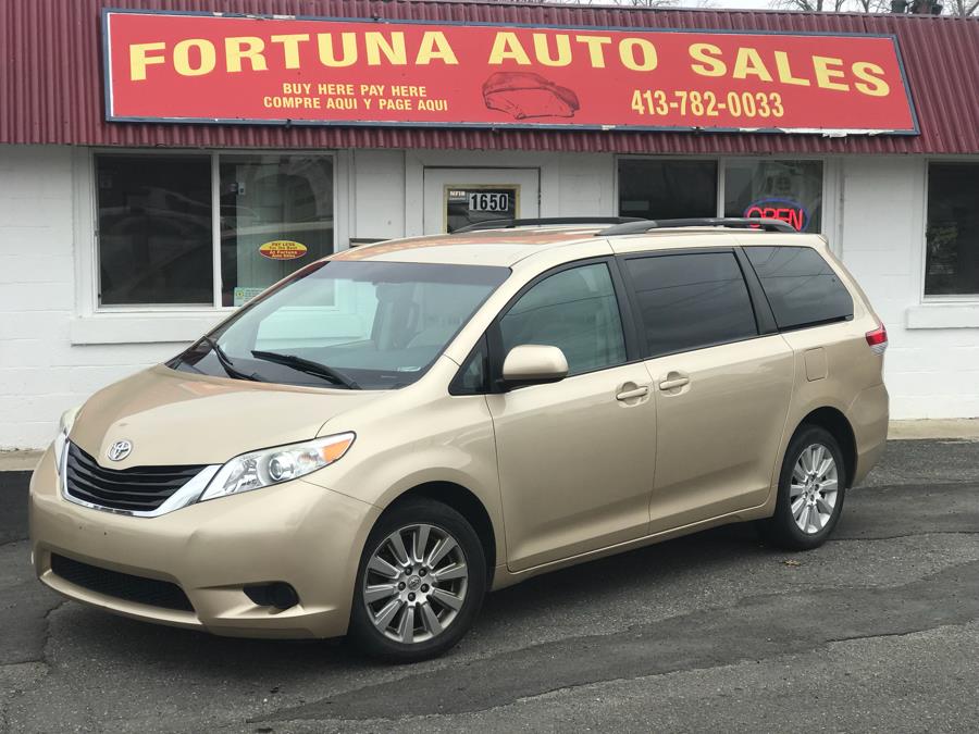 2012 Toyota Sienna 5dr 7-Pass Van V6 LE AWD (Natl), available for sale in Springfield, Massachusetts | Fortuna Auto Sales Inc.. Springfield, Massachusetts